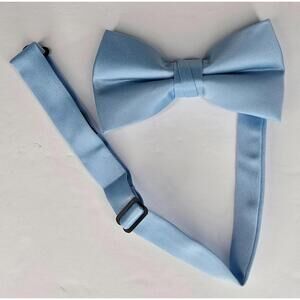 Tux Gear Men's Bow Tie‎ Formal Wedding Light Baby Blue NEW